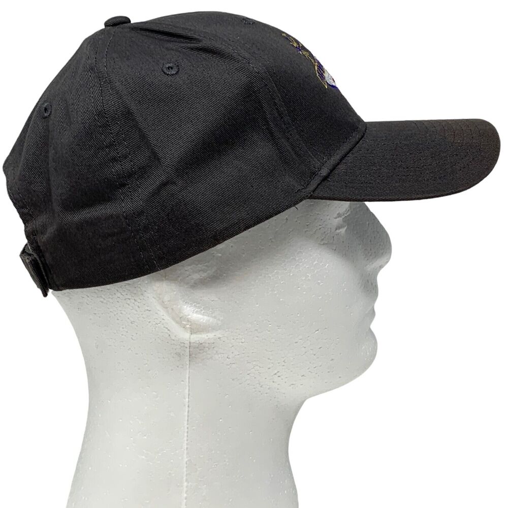 Las Vegas Bowl Hat Cap Gray NCAA College Football Royal Purple 6 Panel Strapback - Picture 7 of 10